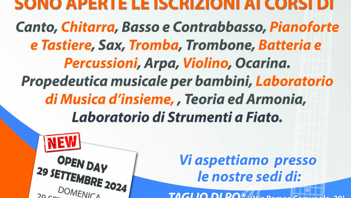 ISCRIZIONI ANNO 2024-2025